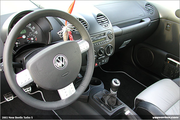 new beetle interior. Standard on the New Beetle