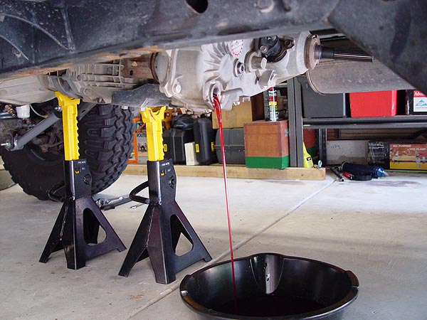 Jeep TJ Transmission and Transfer Case Fluid Change DIY