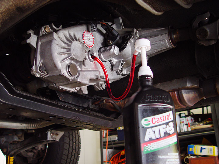 Jeep TJ Transmission and Transfer Case Fluid Change DIY